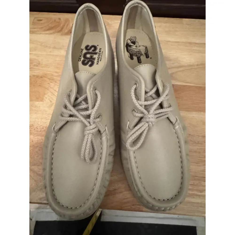 SAS leather comfort shoes woman's 11 medium width - Picture 4 of 8